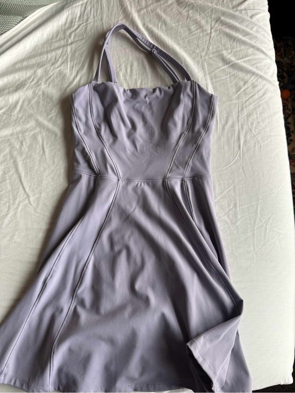 BuffBunny Bend and Snap Dress in Lilac